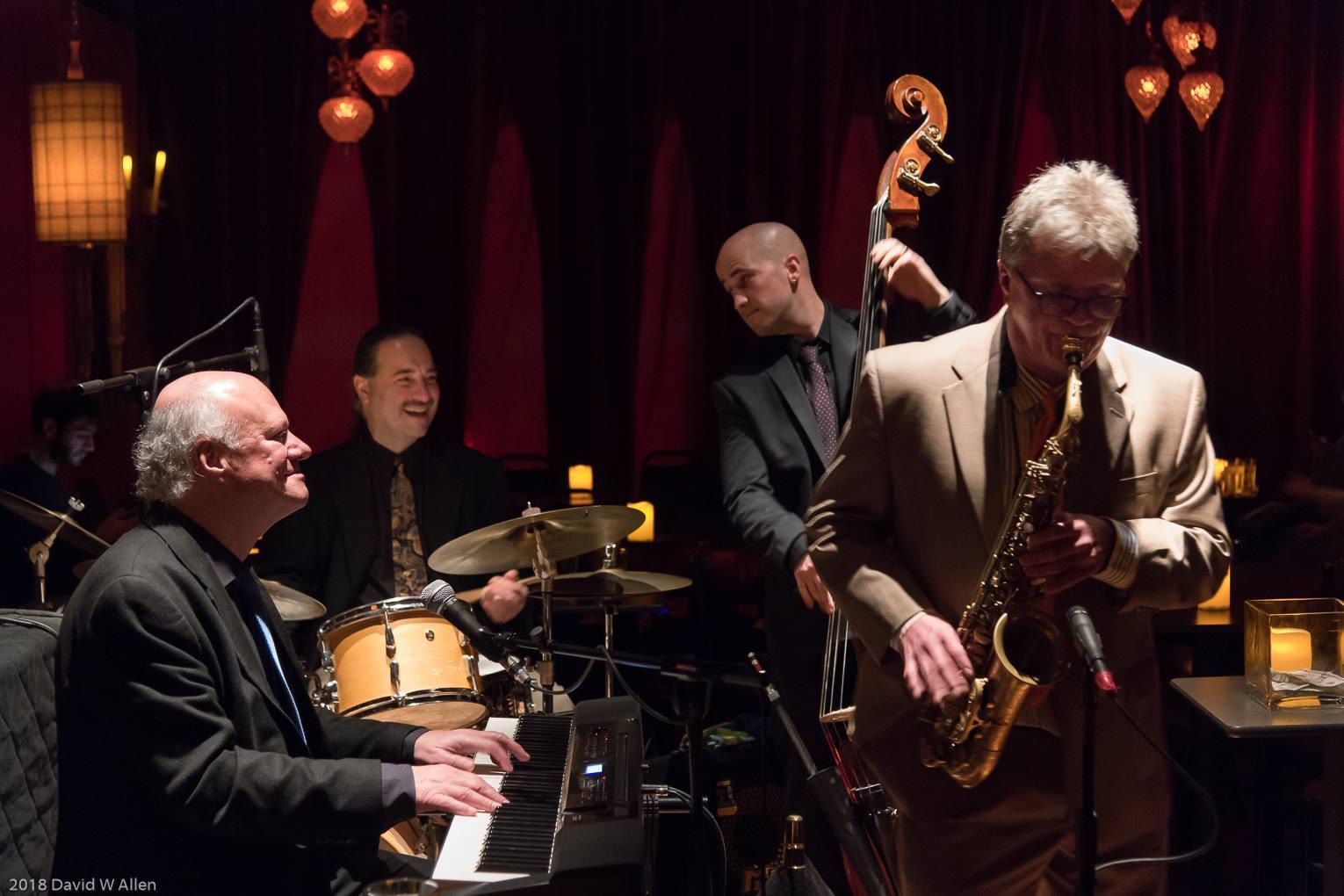 Live jazz performance at Green Lady Lounge